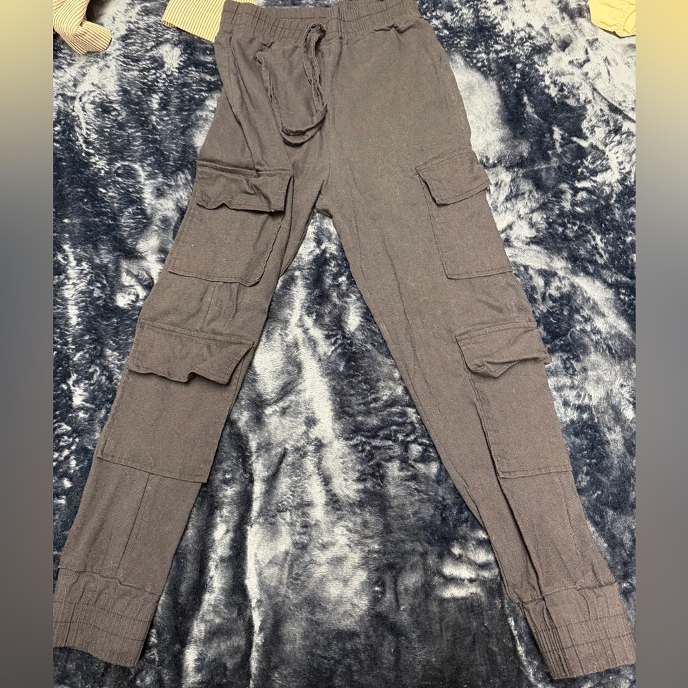 Navy blue unbranded joggers size M